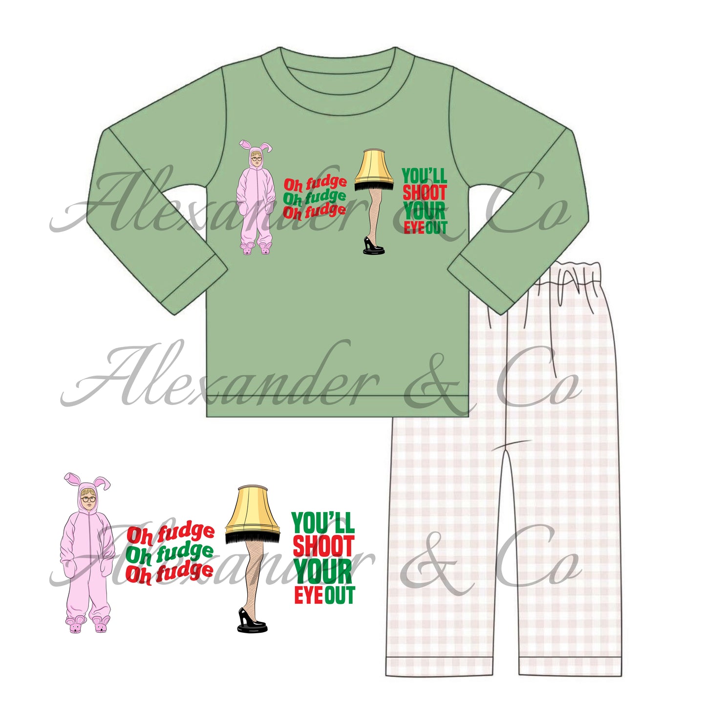 RTS Oh Fudge Boys Pants Set