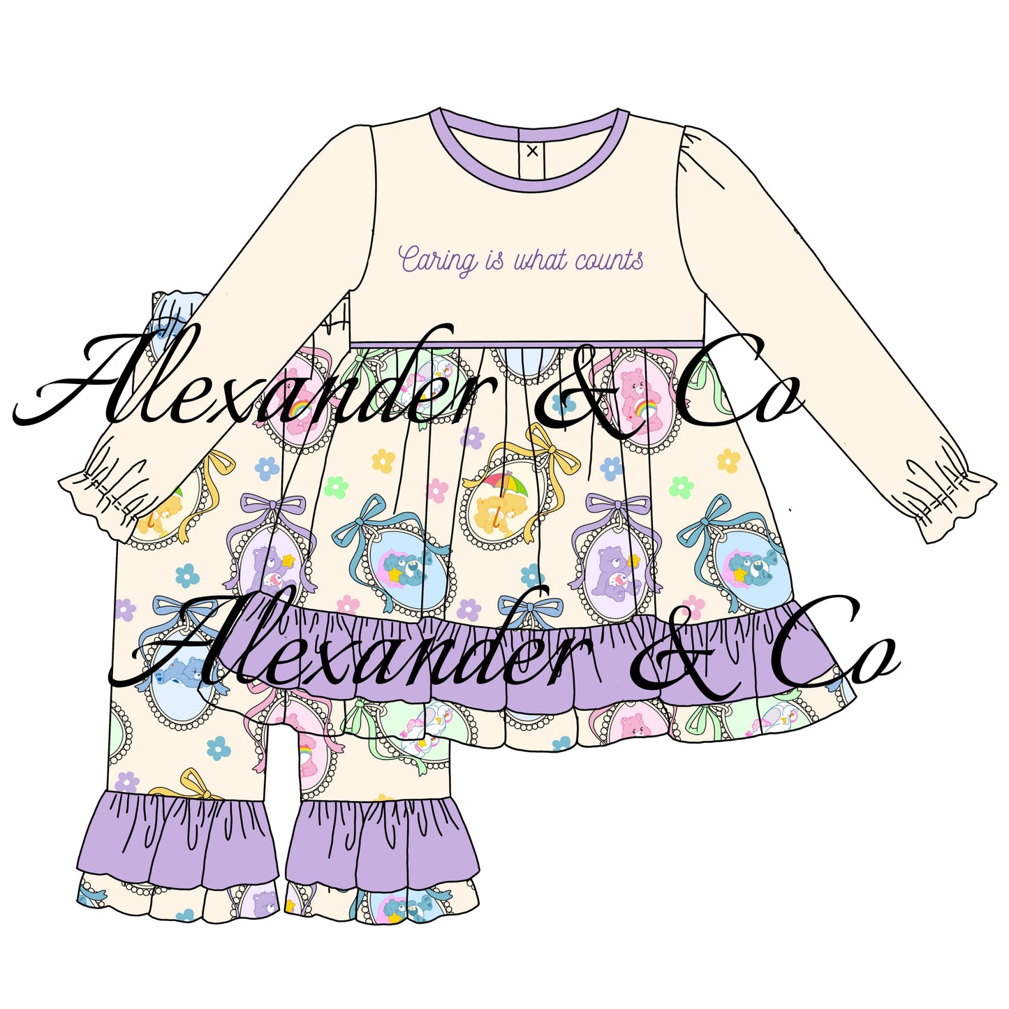 RTS Caring Bear Pants Set