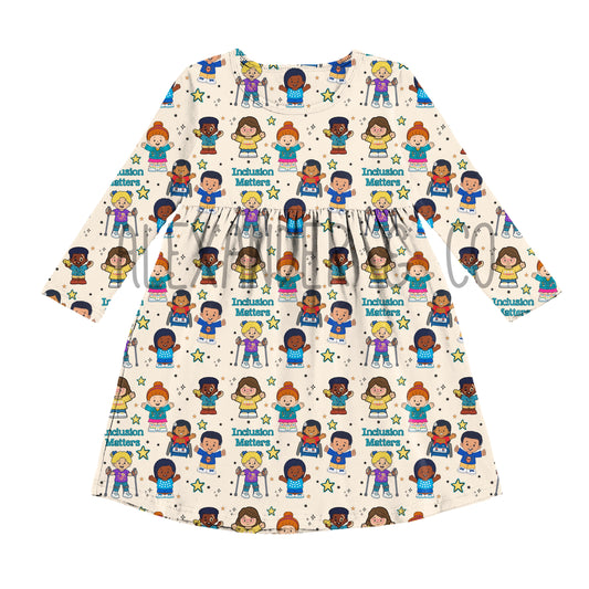 RTS Inclusion Matters Bamboo Long Sleeve Dress