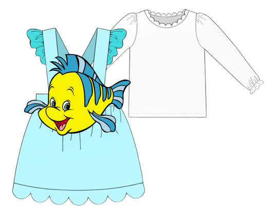 RTS Side Kick Fish Girl Dress Set