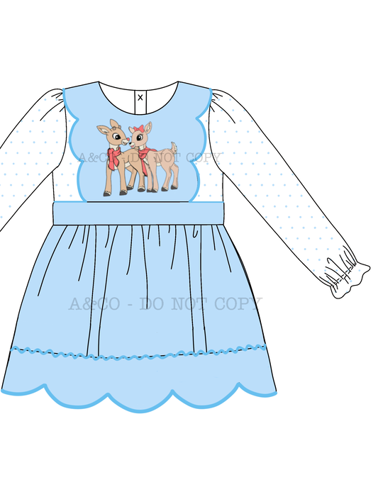 CHRISTMAS PO2: Reindeer Games Dress (OCT)