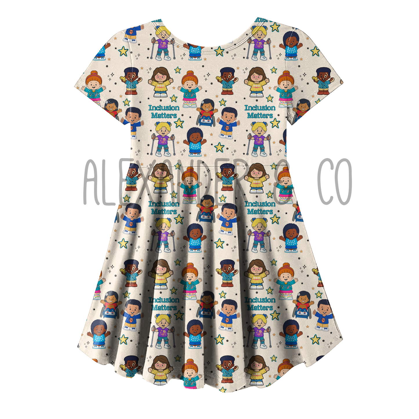 RTS Inclusion Matters Bamboo Short Sleeve Dress