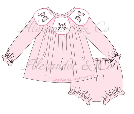 RTS Isn’t She Wonderful Long Sleeve Diaper Set