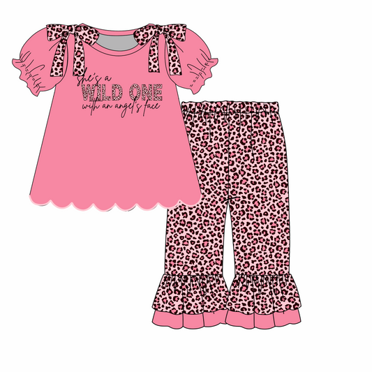 She’s A Wild One Girls Pant Set (JAN)