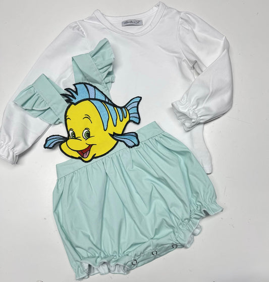 RTS Side Kick Fish Girl Bubble Set