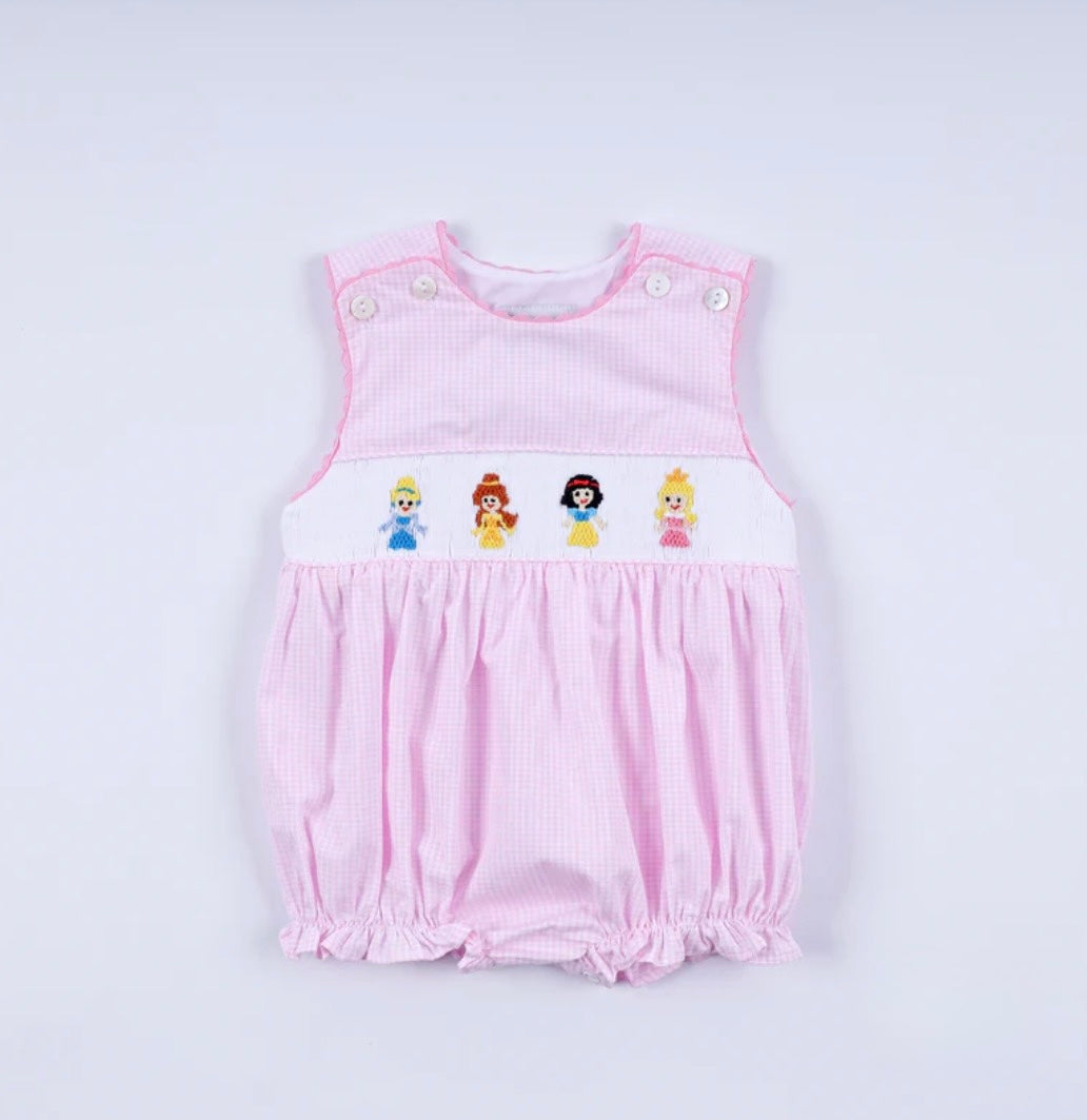 RTS Hand Smocked Princess Bubble