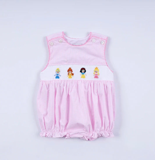 RTS Hand Smocked Princess Bubble