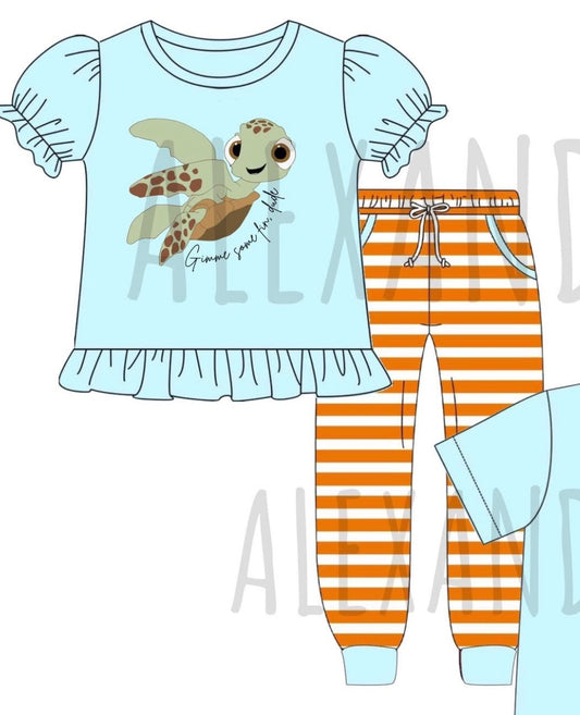 RTS Gimme Some Fin Girls Jogger Set