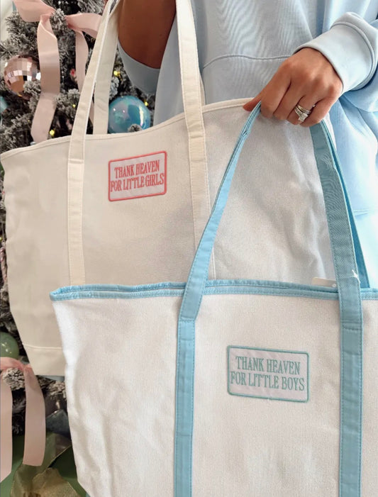 RTS Thank Heaven For Little Boys Tote
