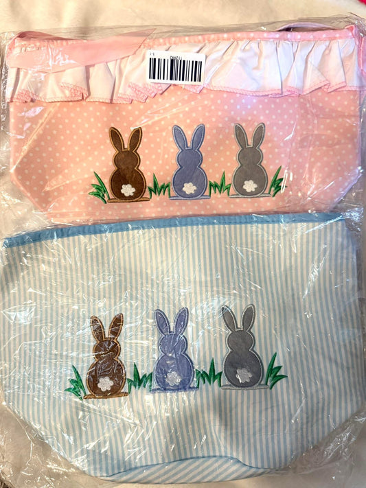 RTS Bunny Easter Basket - BLUE