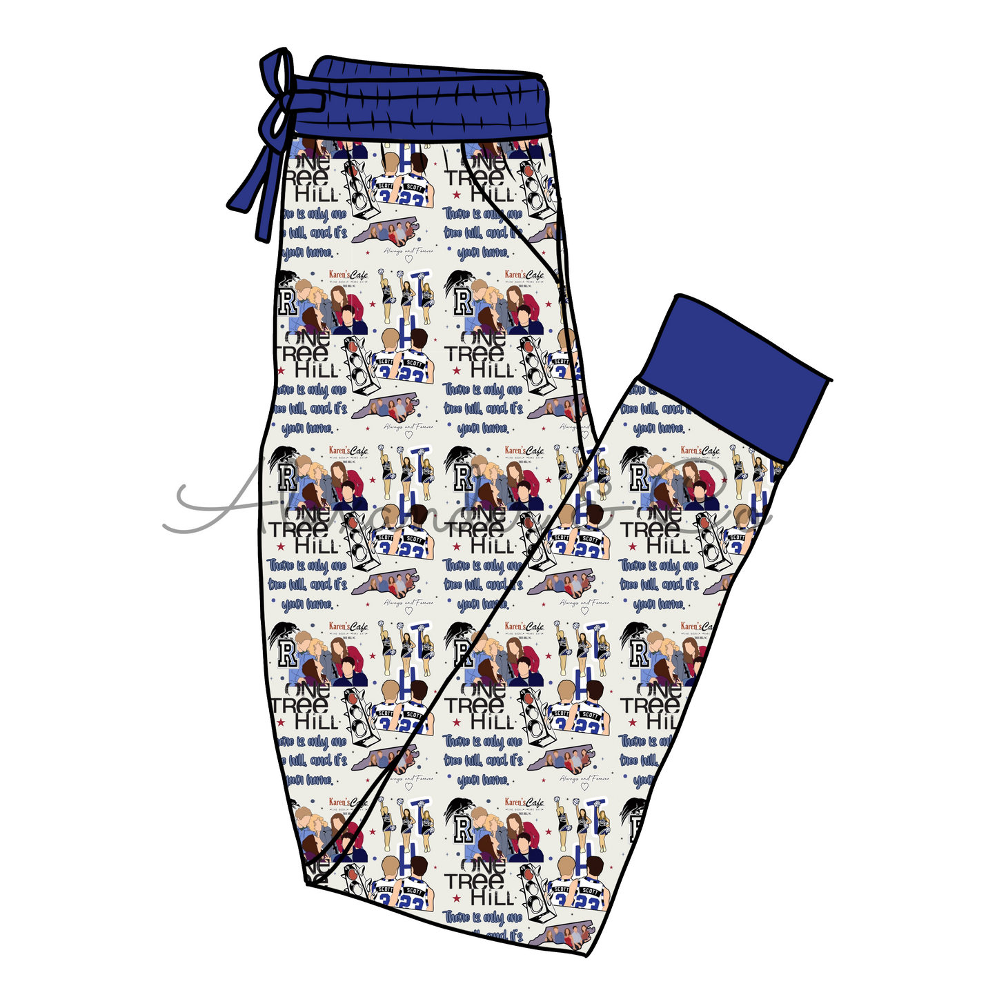 RTS Go Ravens Bamboo Adult Joggers