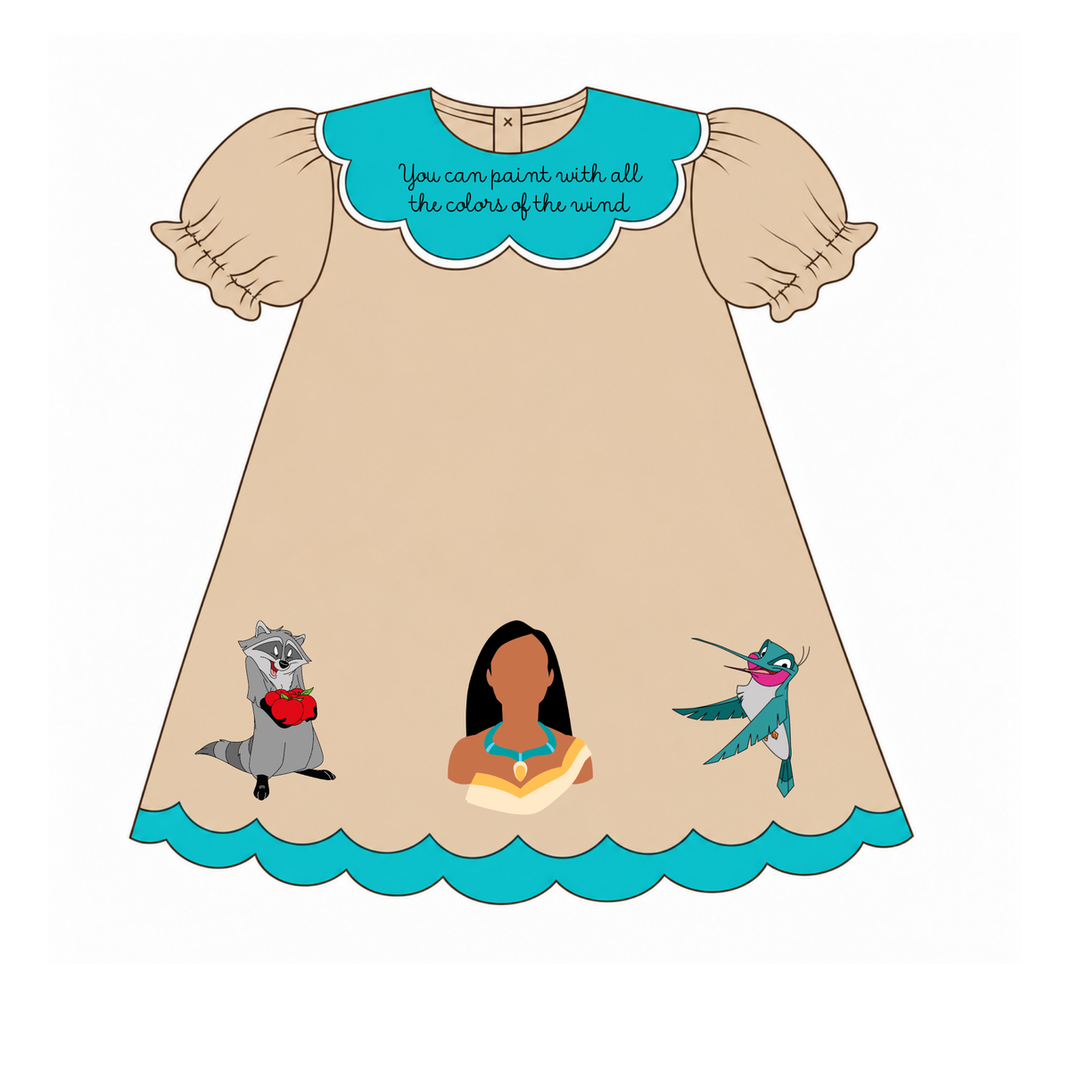 Princess Dress PO: Colors Of The Wind (JAN)